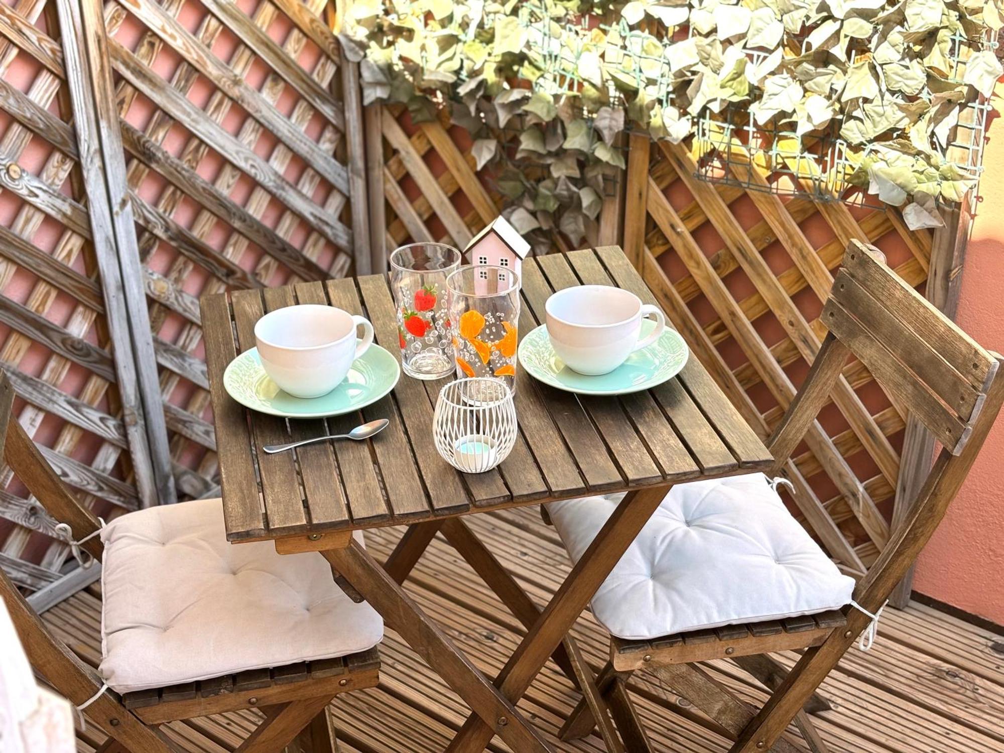 Terrasse Centre Rue Piétonne Appartement *